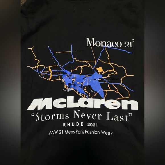 RHUDE McLaren Hoodie - AUTHENTIC - Picture 4 of 4